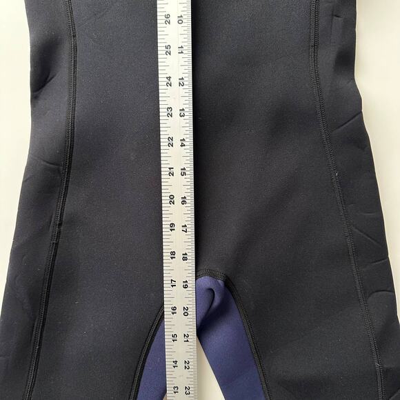 Dark Lightning EUC Shorty 2MM Neoprene Black Blue Wetsuit Kids 10 - Picture 4 of 7